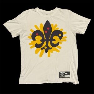 Men's Nike White New Orleans Pelicans Pagowski Collab T-Shirt